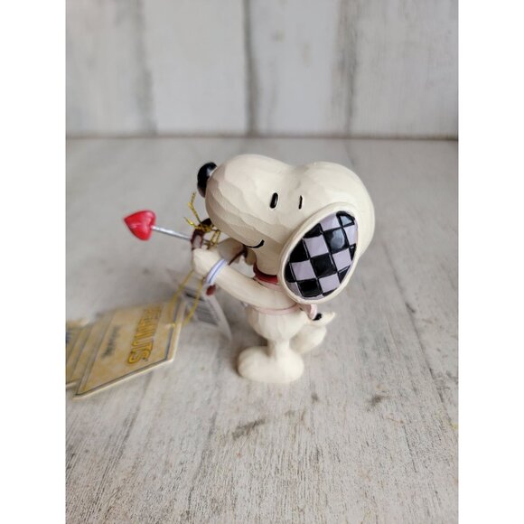 Jim Shore Snoopy Cupid arrow bow Enesco Valentine figure decor - Picture 5 of 7